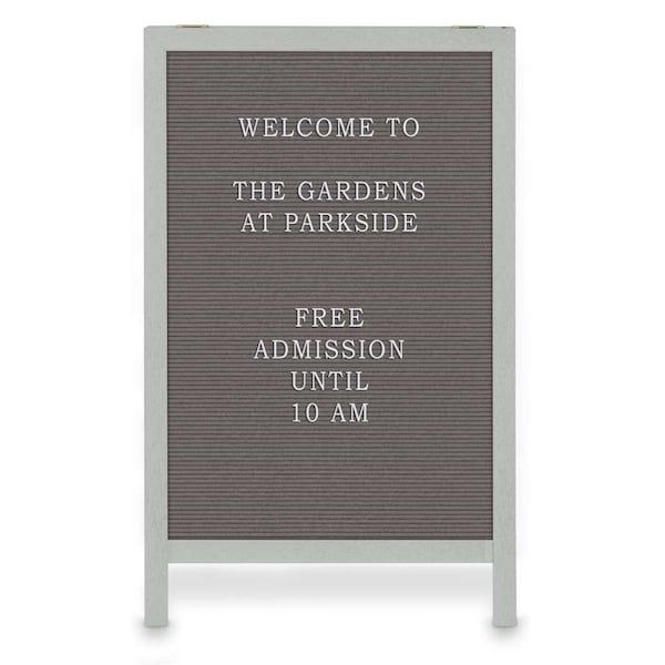 Corkboard, Fabric, Brnz/Prl, 3 Door, 96x48"